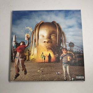 WALL ART: (Canvas) Travis Scott’s Astroworld album